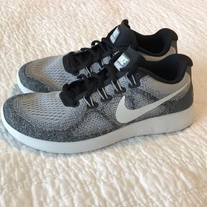 nike free run 2017 women's grey